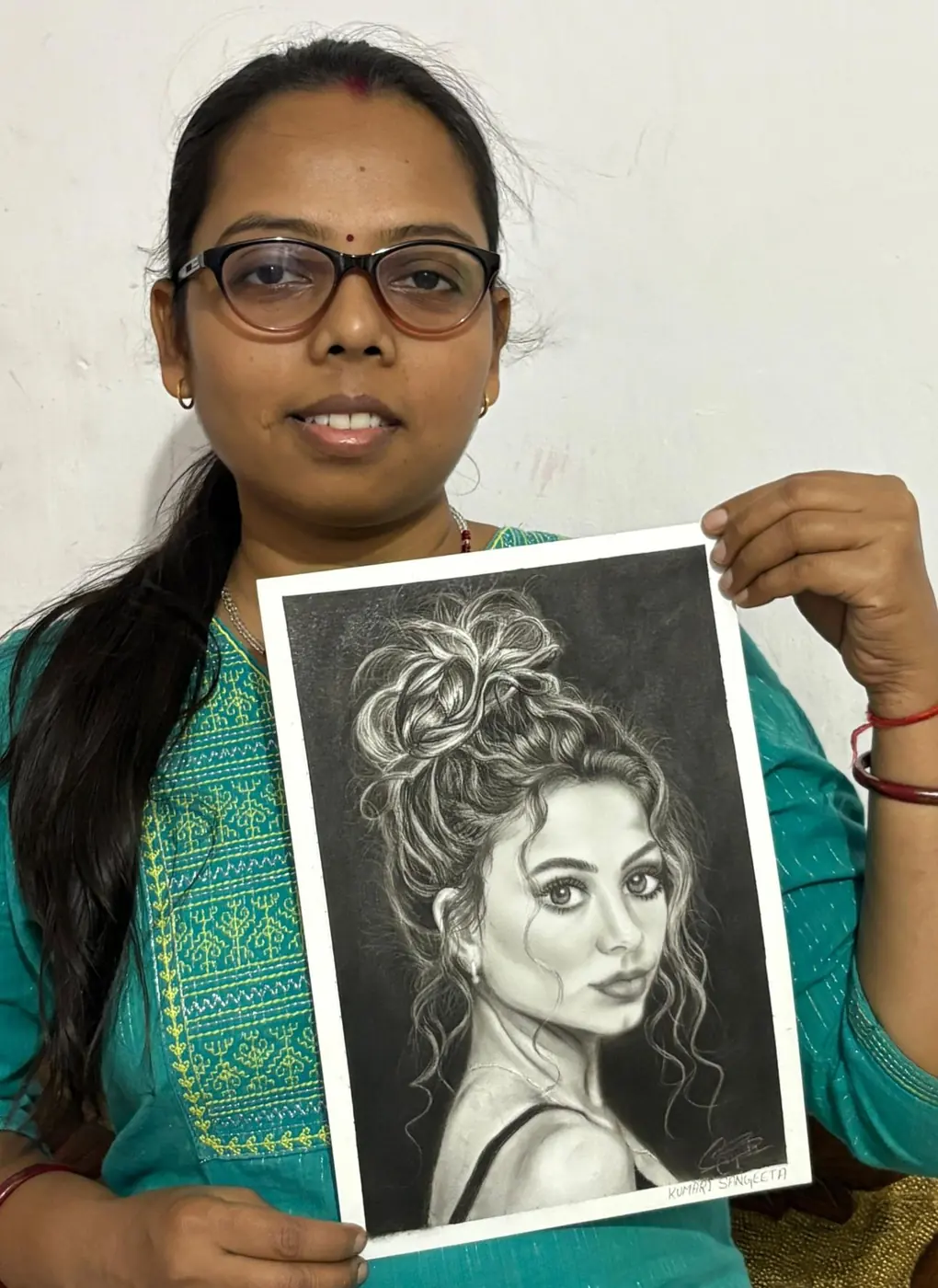 Artwork by student Kumari Sangeeta