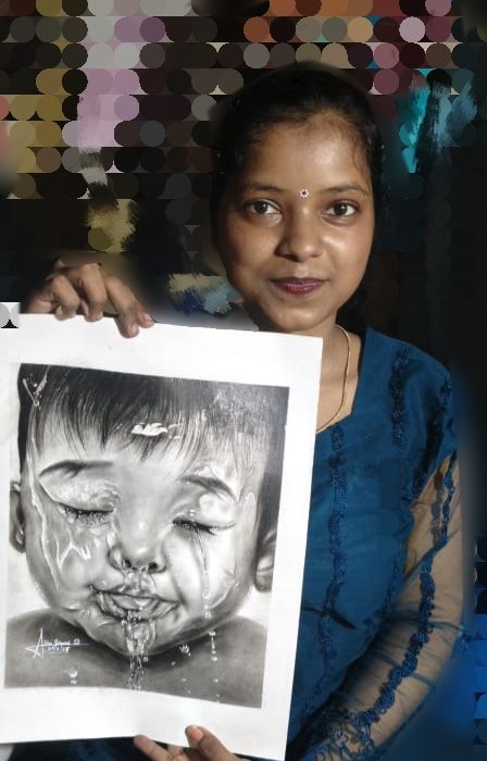 Artwork by student Asha Sahani