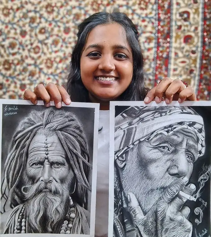 Artwork by student Beulah Robin
