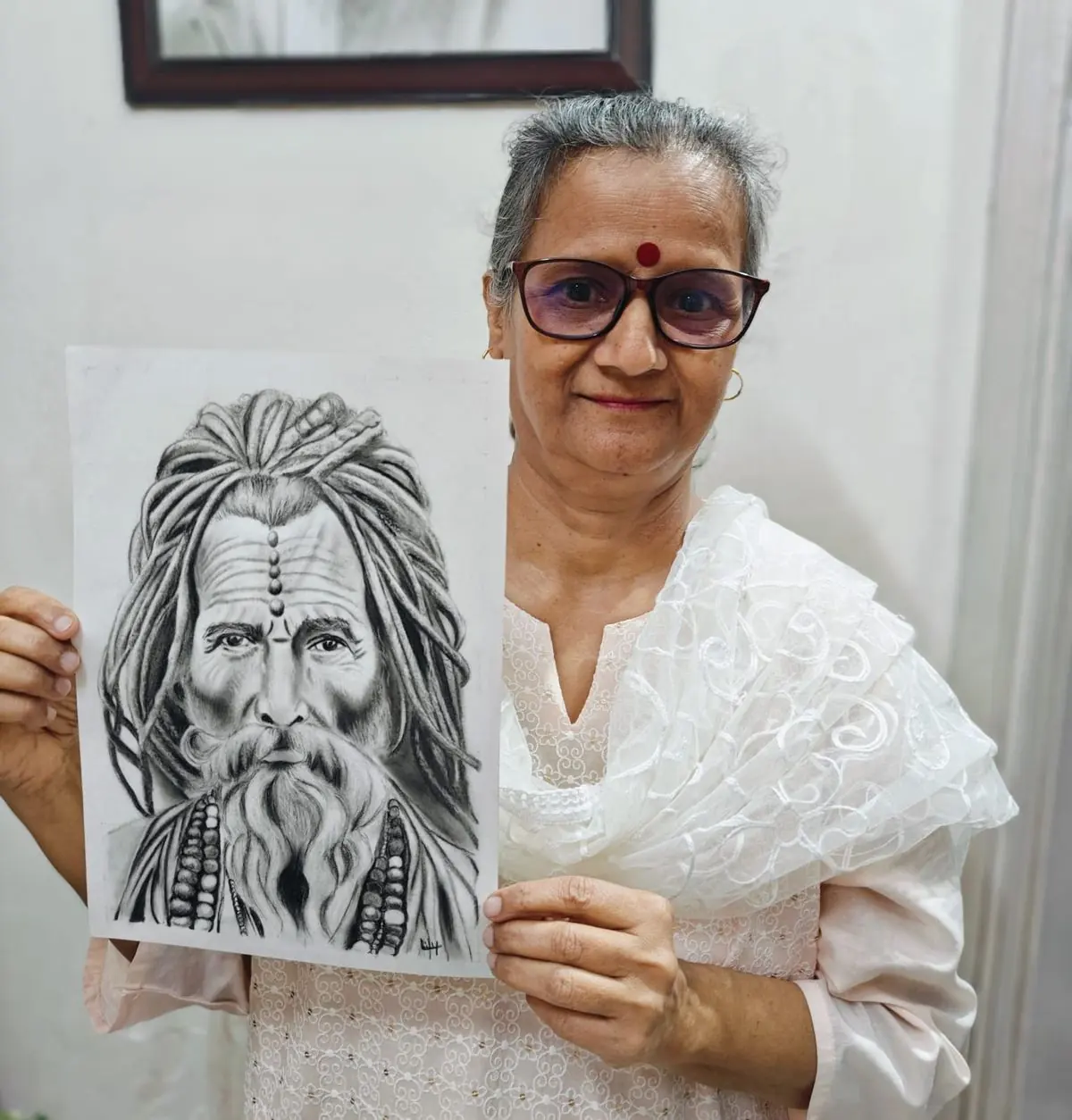 Artwork by student Rashpal Kaur