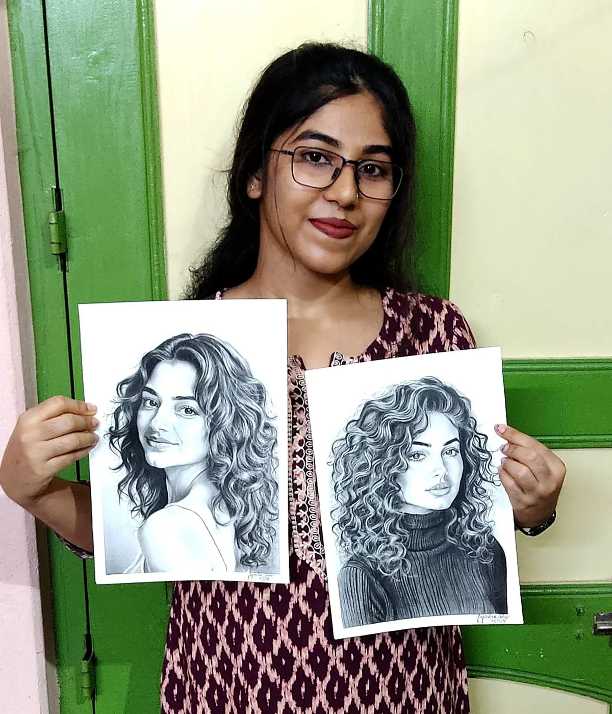 Artwork by student Jayashree Saha